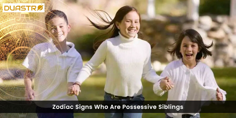 Zodiac Signs Who Are Possessive Siblings